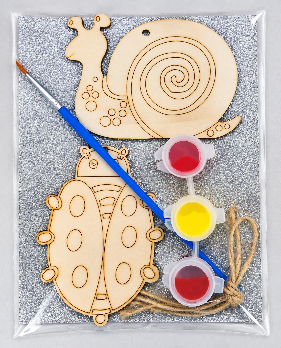 Wooden Cut-outs & Paint Kit #10