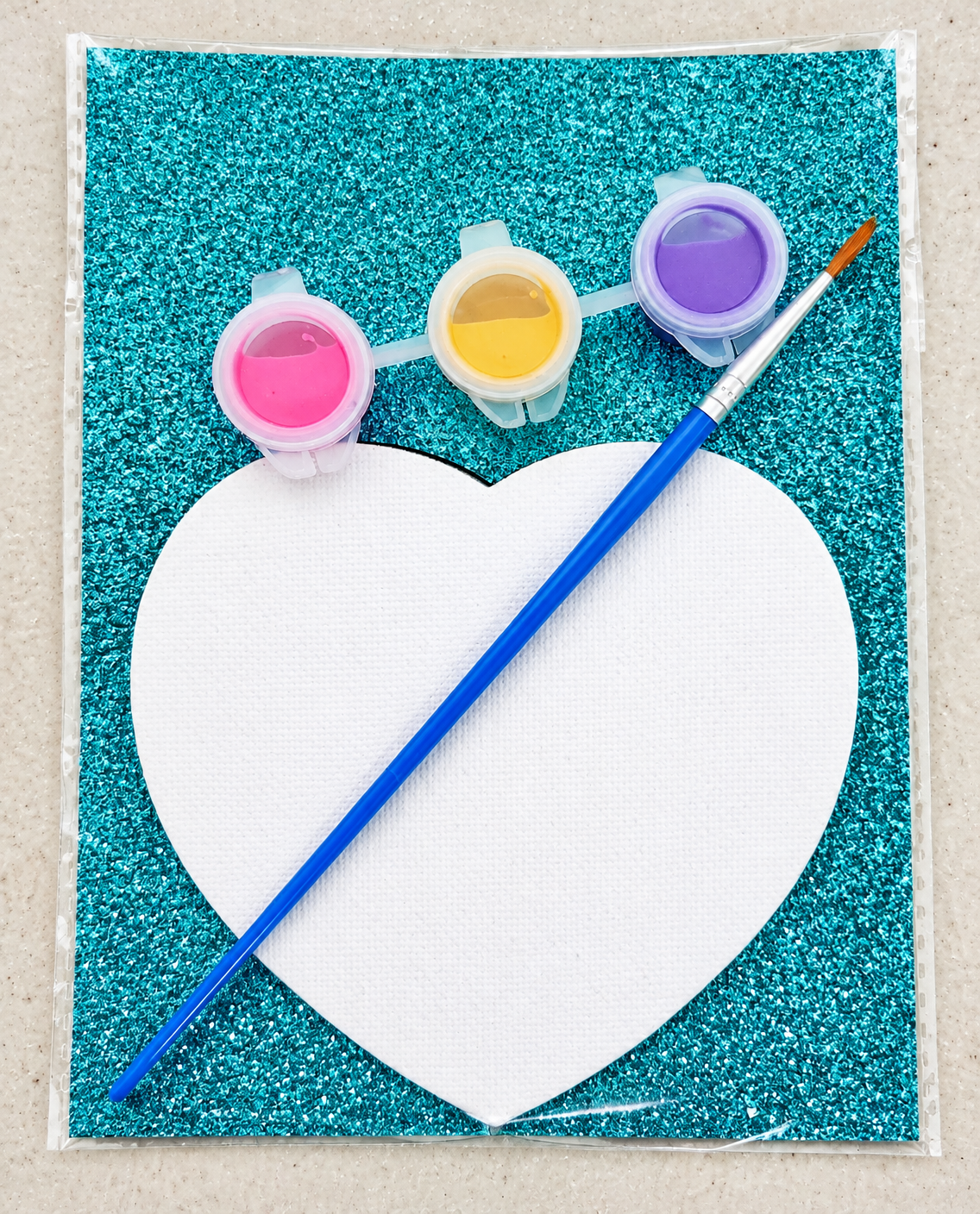 Magnetic Hearts Paint Kit