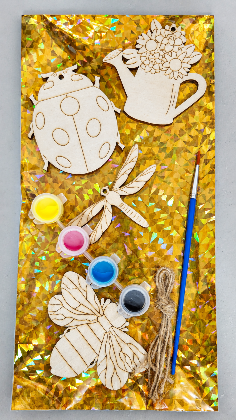 Wooden Cut-outs & Paint Kit #5