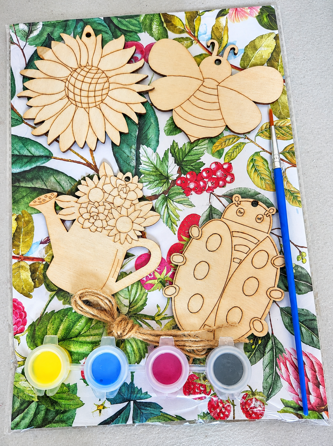 Wooden Cut-outs & Paint Kit #8